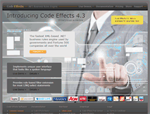Tablet Screenshot of codeeffects.com